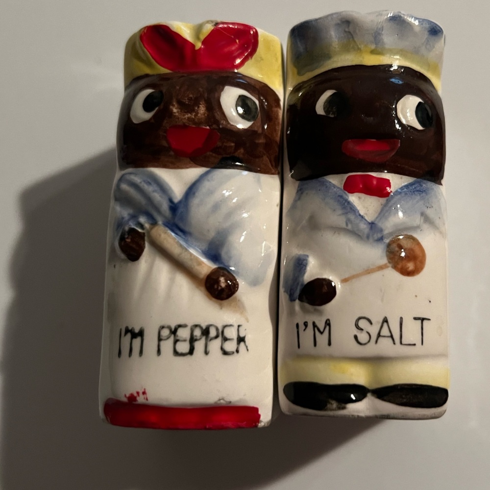 Salt and Pepper shakers Man and Lady